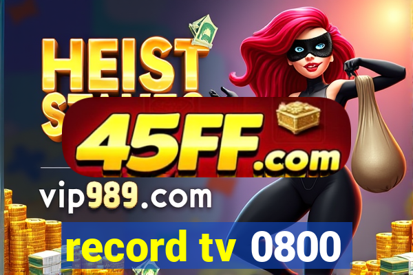 record tv 0800